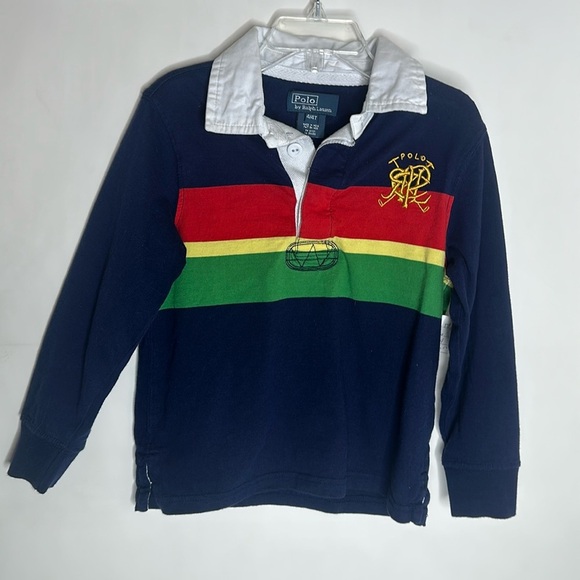 Polo Ralph Lauren long sleeve polo size 4T EUC - Picture 1 of 2